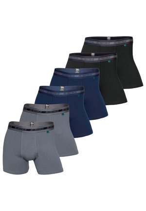 6ER PACK - Boxerkalsong - blau/grau/schwarz