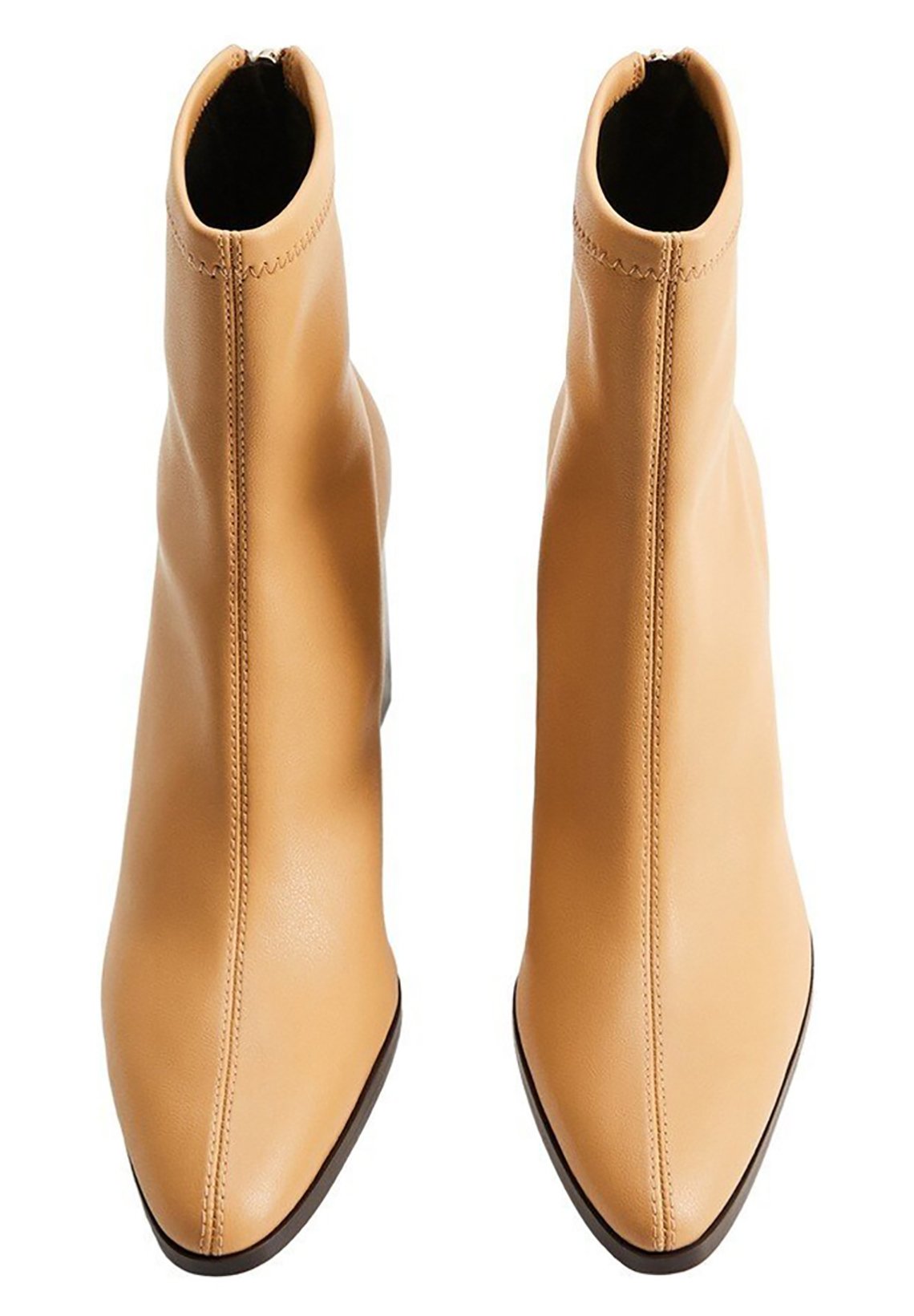 bottines marron mango