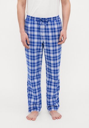 Björn Borg CORE PYJAMA PANTS - Pyjama bottoms - blue/white