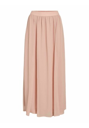 VILA FALIA HIGH WAIST - Maxi skirt - misty rose