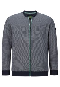 Charles Colby DUKE MELVYN - Sweatjacke - dunkelblau gestreift