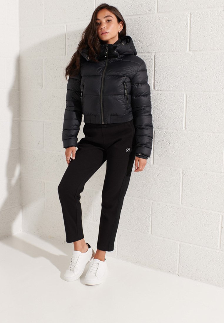 cropped winter jacket