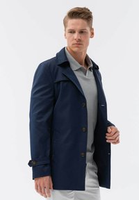 Ombre Trenchcoat - blue navy