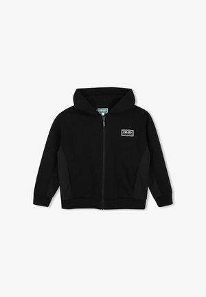 KENZO kids, CARDIGAN À CAPUCHE - Sweat zippé - black