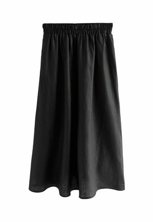 REGULAR FIT   - Jupe longue - black