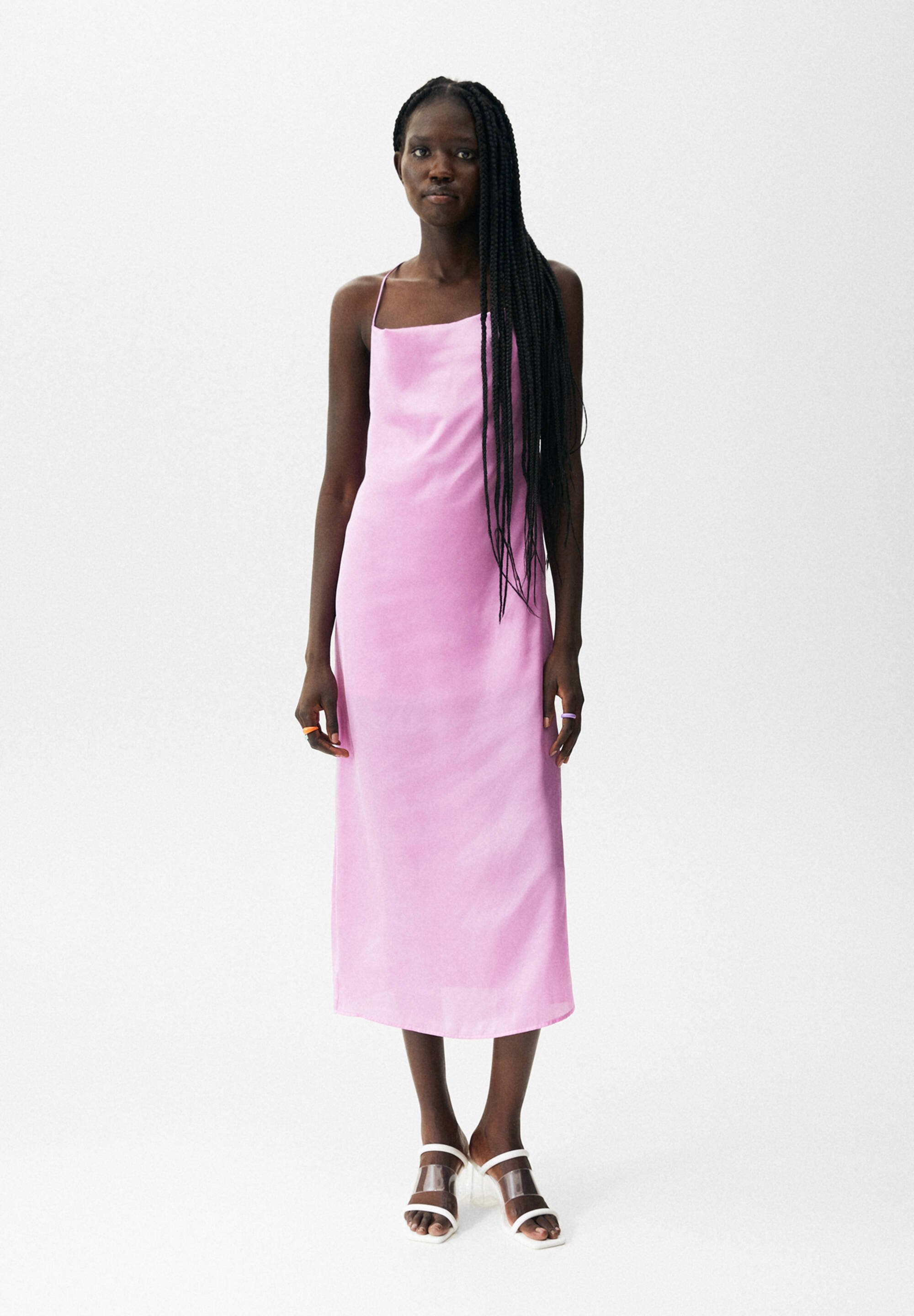 PULL\u0026BEAR Vestito estivo - light pink/rosa - Zalando.it