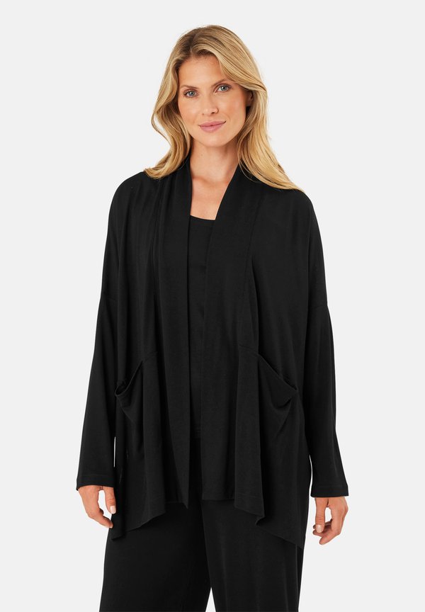 JOETTE - Strickjacke - schwarz