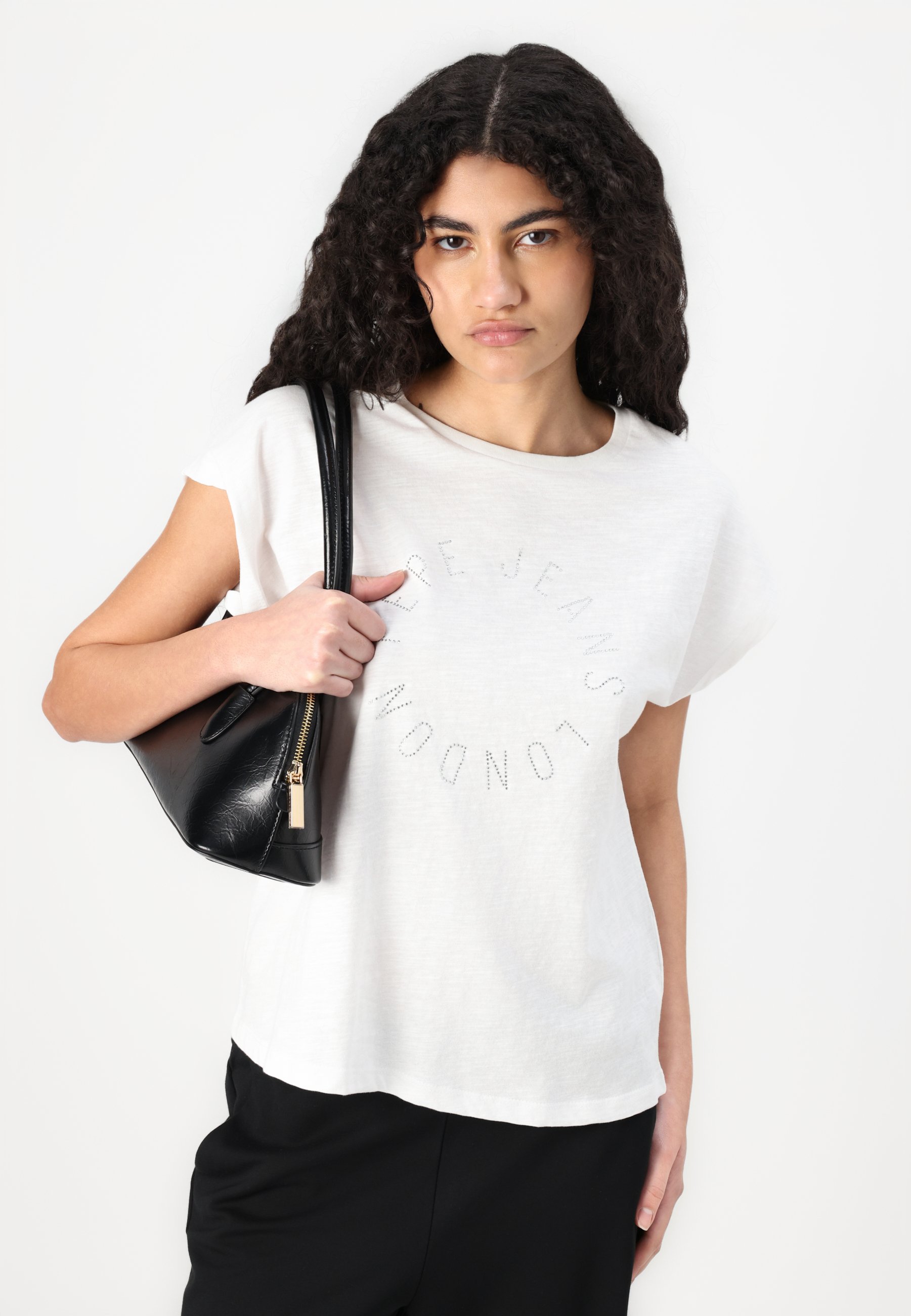 売れ筋商品|||ペペジーンズ Tシャツ レディース トップス ROYCE - Print T-shirt - white ANDワッペンTシャツ[品番：GORW0008086]｜GORGE （ゴージ