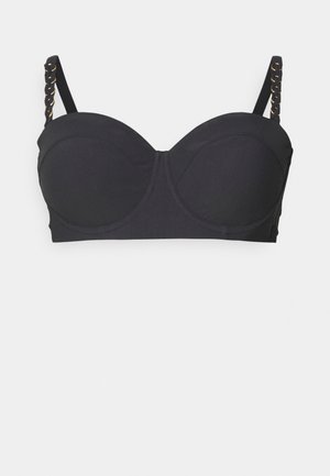 HALF CUP BRA - Balconette-bh - schwarz