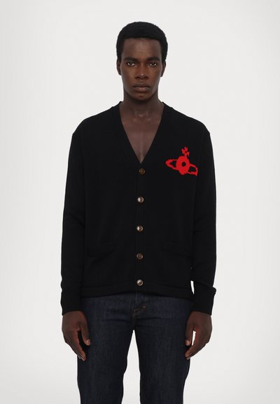 Vivienne Westwood ALEX CARDIGAN UNISEX - Strickjacke - black