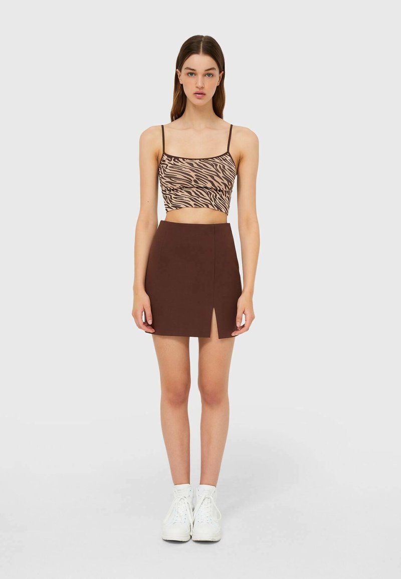 Damen Jeansröcke | Stradivarius A-Linien-Rockbrown/braun - YO96868 Damen Jeansröcke | Stradivarius A-Linien-Rockbrown/braun - YO96868
