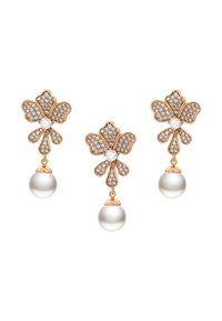 faina Fülbevalók - rose gold-coloured white