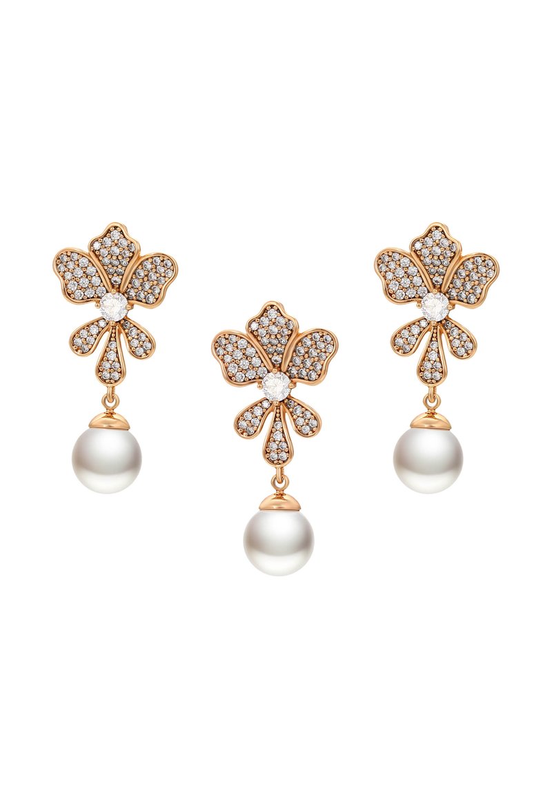 faina Fülbevalók - rose gold-coloured white