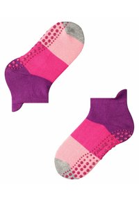 FALKE COLOUR BLOCK - Sokken - crocus (6962)