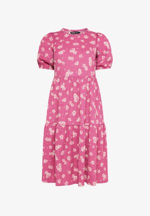 Yours Clothing, PLUS SIZE MAXI DRESSES - Jurk - pink