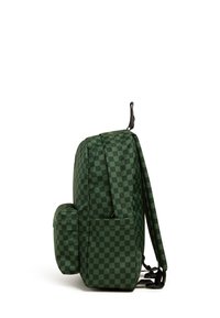Vans OLD GROM CHECK - Školní taška - dark olive