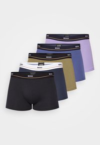BOSS 5 PACK - Boxerkalsong - purple/black/green