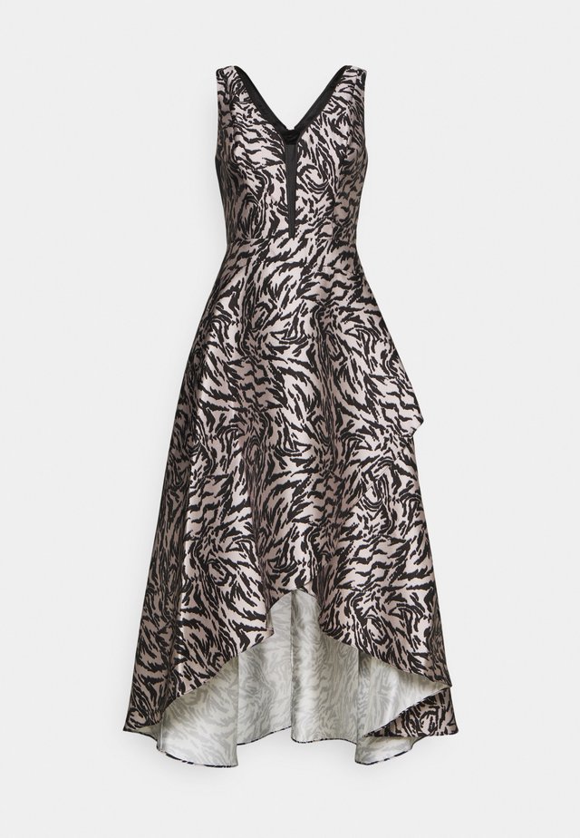 MIKADO GOWN - Robe de cocktail - black/taupe