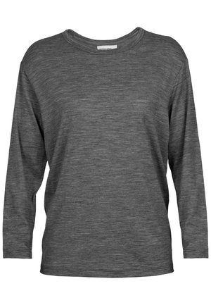 icebreaker MERINO GRANARY - Langærmet T-shirt - MEDIUM GREY