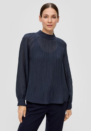 s.Oliver BLACK LABEL AUS VISKOSEMIX - Bluse - navy