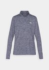 TECH TWIST - Camiseta de manga larga - midnight navy/white