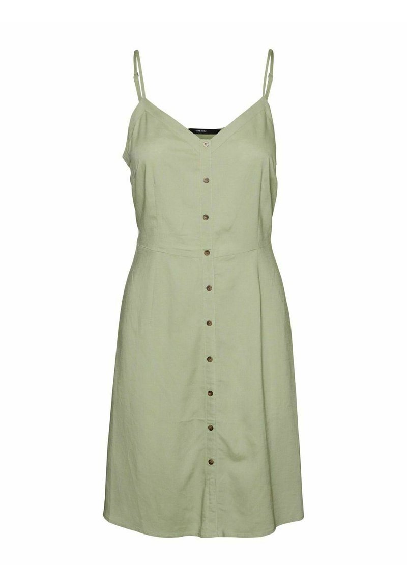 Vero Moda Blousejurk olijfgroen Vero Moda Blousejurk olijfgroen