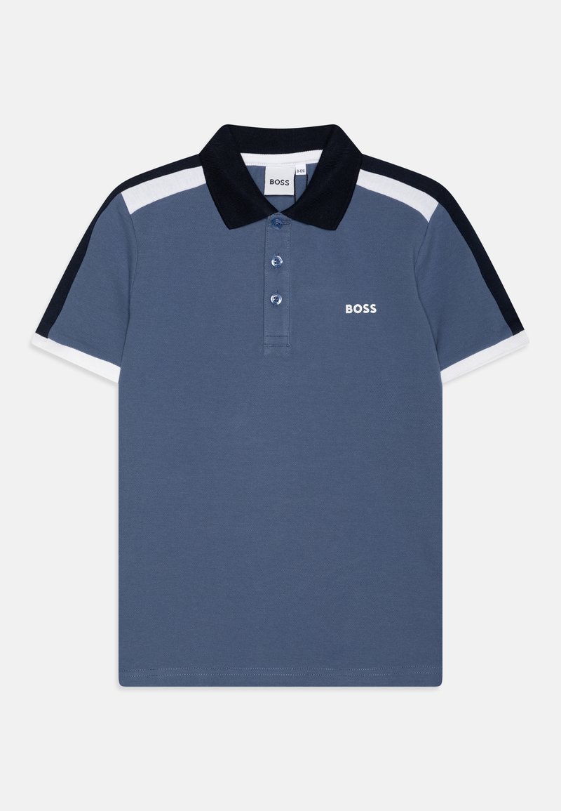 BOSS Kidswear Poloshirt blauw