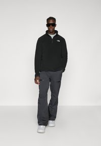 The North Face M GLACIER FLEECE 1/4 ZIP JACKET - Fleece trui - black