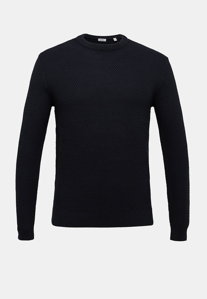 Herren Strickjacken | edc by Esprit Strickpullover black/schwarz - DR33365 Herren Strickjacken | edc by Esprit Strickpullover black/schwarz - DR33365