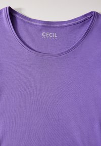 Cecil MIT RUNDHALS - Langarmshirt - lila