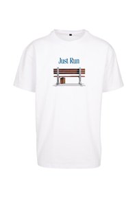 CREDITS OVERSIZE - T-shirts print - white