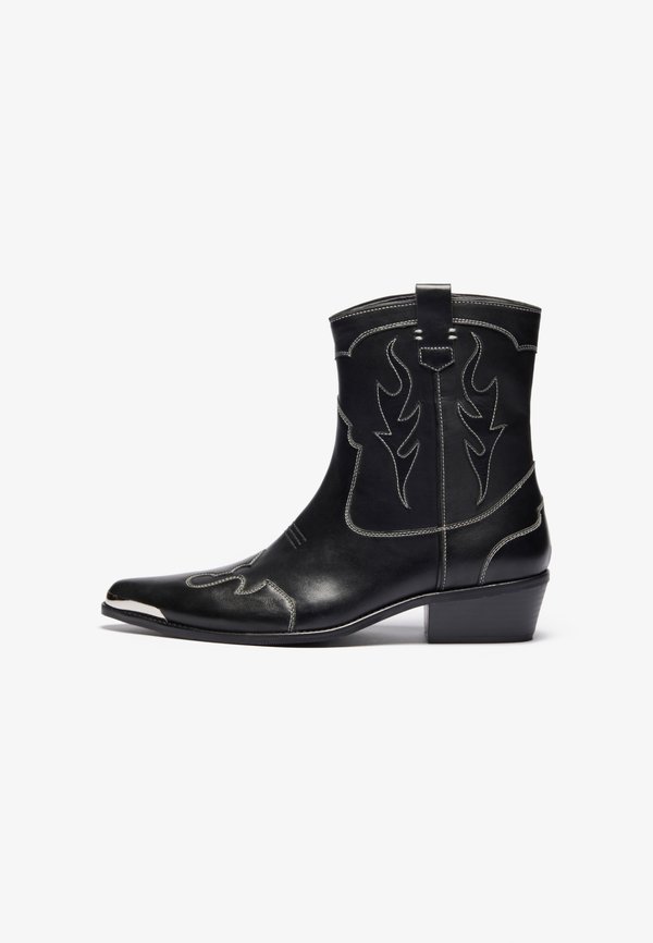 Cowboy-/Bikerstiefelette