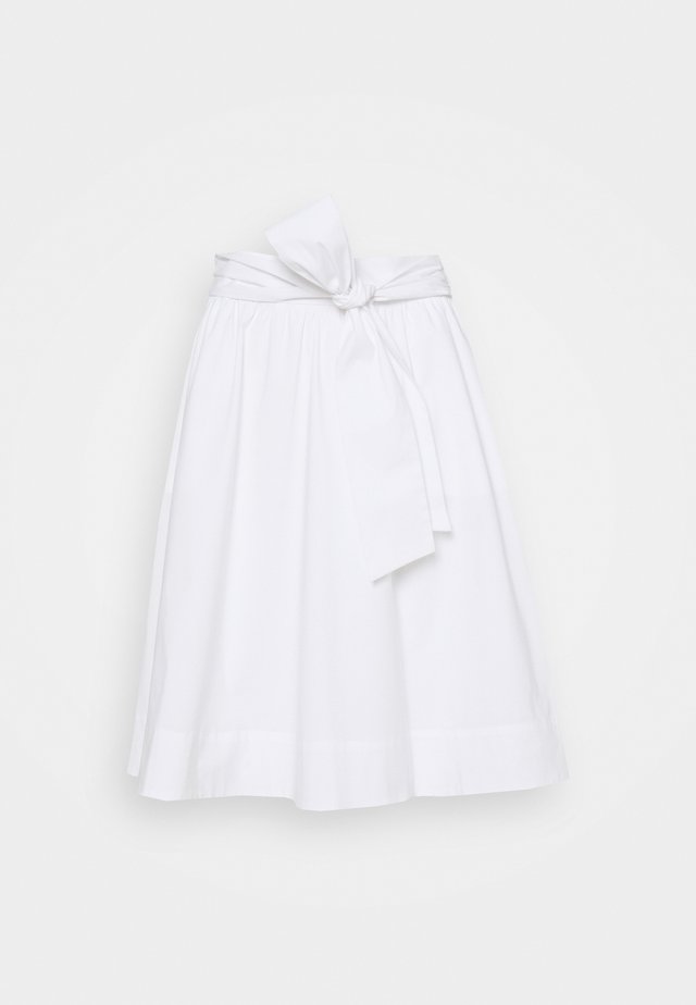 BENITA SKIRT - Jupe trapèze - white