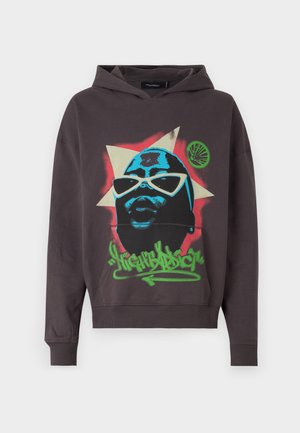 Night Addict Hoodie - charcoal