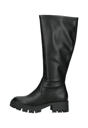 Botas con plataforma - black  black