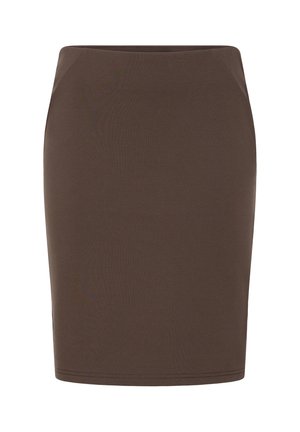 Fransa, FRANSA FRZASTRETCH  SKIRT - Jupe trapèze - hot fudge