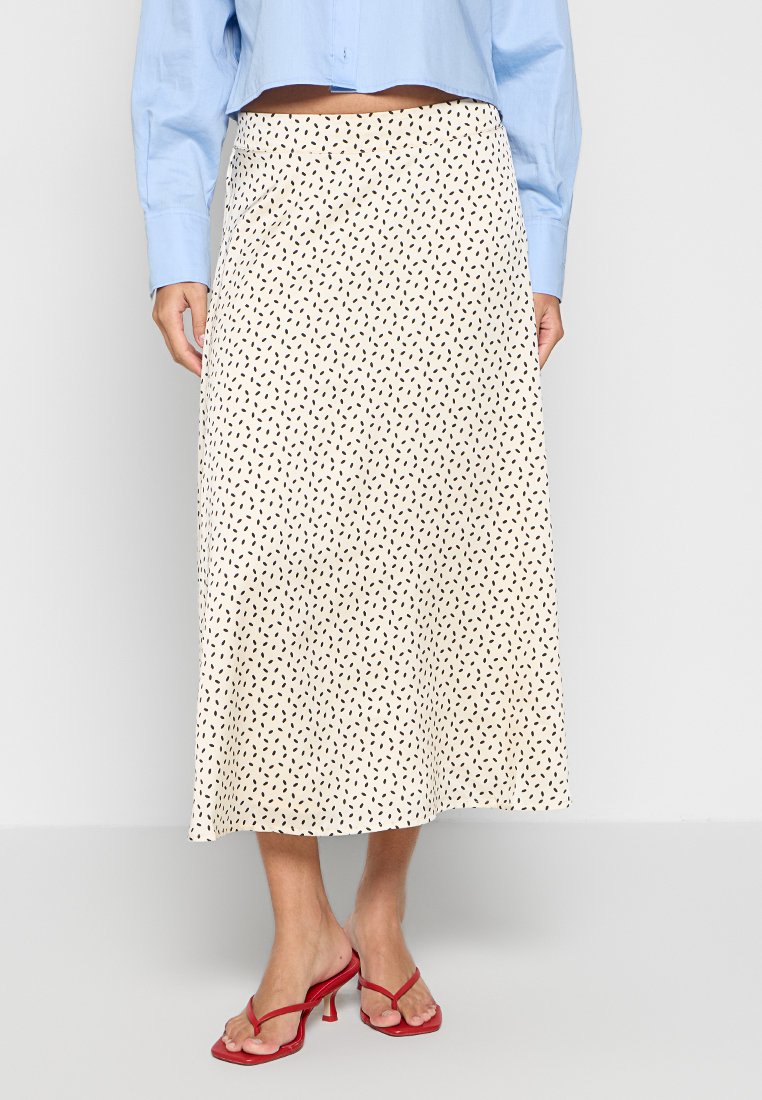 Bruuns Bazaar A-lijn rok crème Bruuns Bazaar A-lijn rok crème