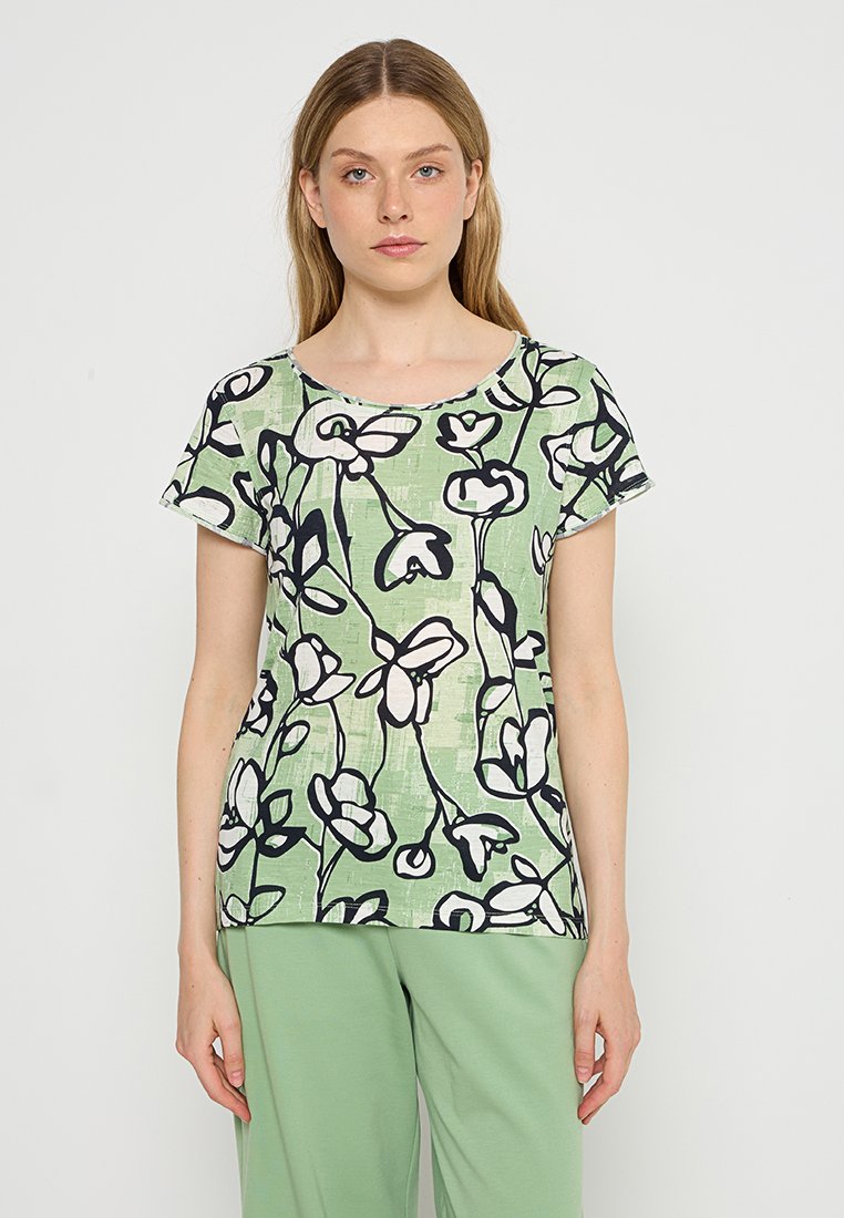 Tom Tailor T-shirt basic lichtgroen