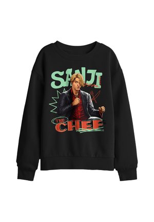 NETFLIX, ONE PIECE SANJI THE CHEF UNISEX - Sweatshirt - black