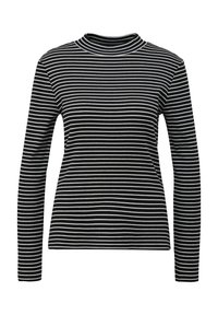 s.Oliver BLACK LABEL AUS STRETCH - Langarmshirt - schwarz