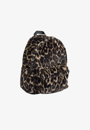 Molo, FURRY BACKPACK MIO - Раница - brown