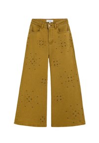 Flared jeans - mustard