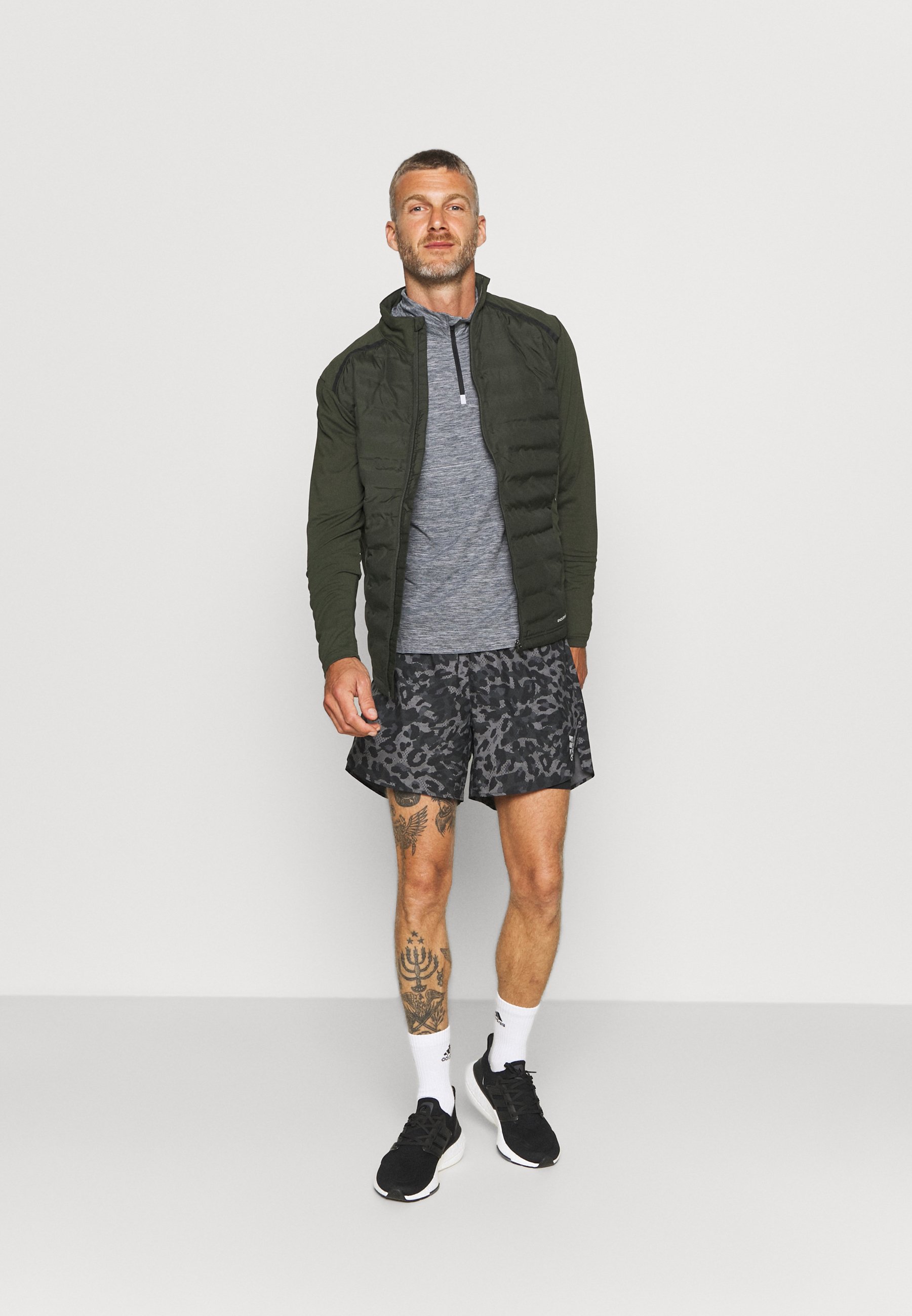 Herrer MIDAN HOT FUSED HYBRID JACKET - Løbejakker Herrer MIDAN HOT FUSED HYBRID JACKET - Løbejakker