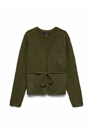 Vero Moda, CARDIGAN VMCORA KNIT CARDIGAN - Gilet - forest night