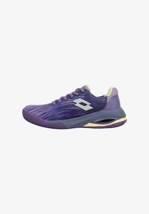 Lotto, MIRAGE 200 CLY - Tennisschoenen voor kleibanen - future violet all white paisley purple