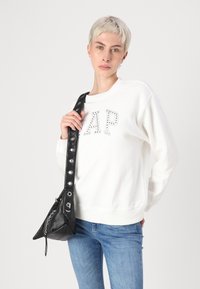 GAP HERITAGE CREW - Sportinis megztinis - white