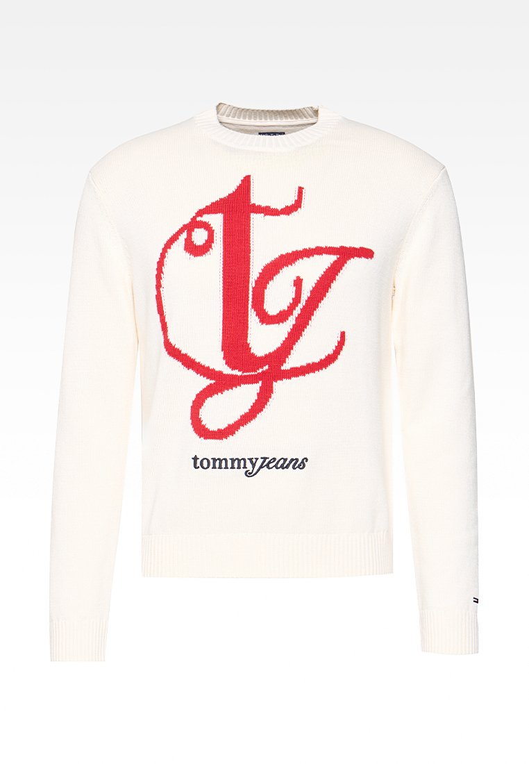 Tommy Jeans Trui wit Tommy Jeans Trui wit