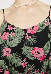 PIECES Tall PCNYA BUTTON DRESS - Φόρεμα ημέρας - loden frost/palms