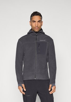 TROLLVEGGEN ZIP HOOD - Fleecejakke - phantom