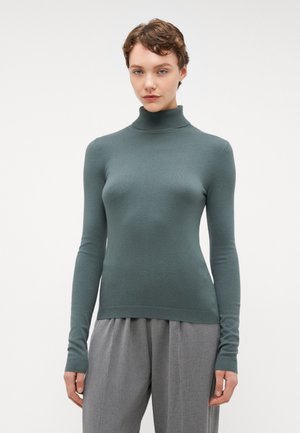 VMHAPPINESS ROLLNECK  - Svetrík - balsam green